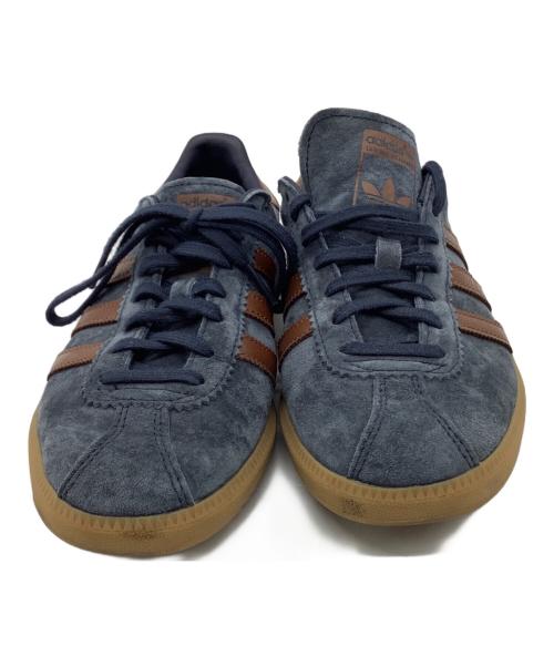 adidas（アディダス）adidas (アディダス) BERMUDA ブラウン×ネイビー サイズ:23.5の古着・服飾アイテム