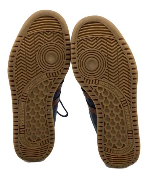 adidas（アディダス）adidas (アディダス) BERMUDA ブラウン×ネイビー サイズ:23.5の古着・服飾アイテム