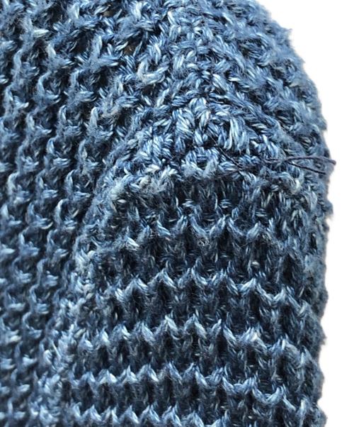 RRL（ダブルアールエル）RRL (ダブルアールエル) ニットフーディー ブルー サイズ:XSの古着・服飾アイテム