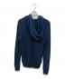 RRL (ダブルアールエル) ニットフーディー ブルー サイズ:XS：25000円
