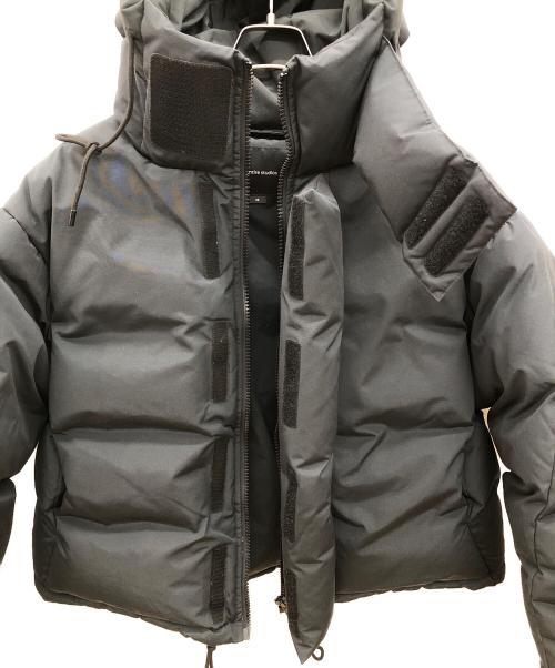 entire studios（エンタイアスタジオ）entire studios (エンタイアスタジオ) ダウンジャケット ブラック サイズ:XSの古着・服飾アイテム