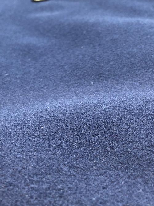 MARY QUANT（マリークヮント）MARY QUANT (マリークヮント) MQスタジャン ブルゾン ネイビー×ブラック サイズ:Mの古着・服飾アイテム