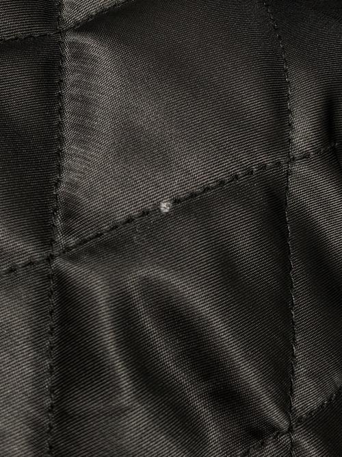 MARY QUANT（マリークヮント）MARY QUANT (マリークヮント) MQスタジャン ブルゾン ネイビー×ブラック サイズ:Mの古着・服飾アイテム