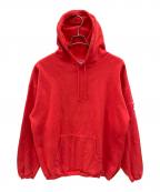 MARLBORO COUNTRY STOREマルボロカントリーストア）の古着「90sプルオーバーパーカー　古着」｜レッド