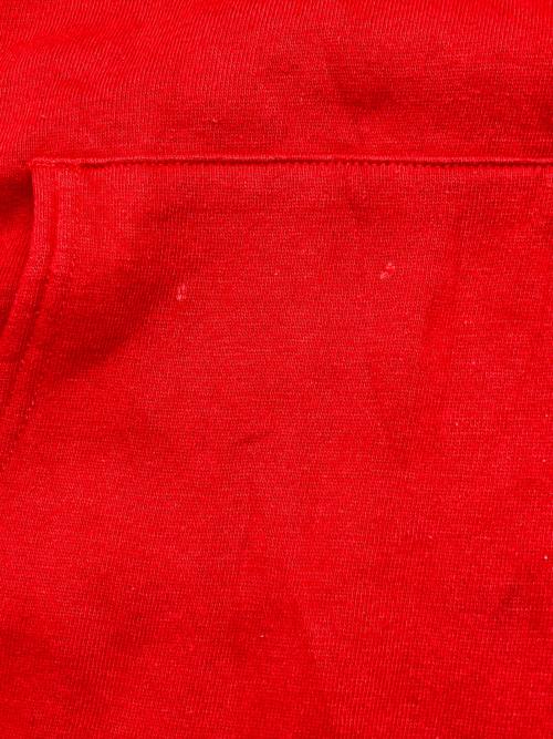 MARLBORO COUNTRY STORE（マルボロカントリーストア）MARLBORO COUNTRY STORE (マルボロカントリーストア) 90sプルオーバーパーカー　古着 レッド サイズ:XXLの古着・服飾アイテム