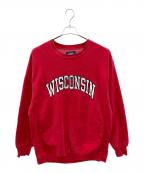 STEVE&BARRY'Sスティーブ&バリーズ）の古着「90s刺繍スウェット　古着」｜レッド