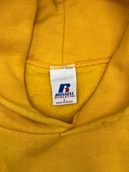 RUSSELL ATHLETIC（ラッセルアスレチック）RUSSELL ATHLETIC (ラッセルアスレチック) 90sカレッジパーカー　古着 イエロー サイズ:Lの古着・服飾アイテム