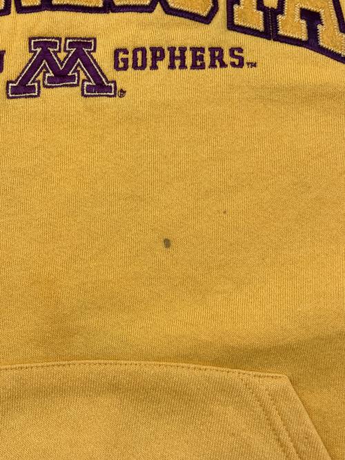 RUSSELL ATHLETIC（ラッセルアスレチック）RUSSELL ATHLETIC (ラッセルアスレチック) 90sカレッジパーカー　古着 イエロー サイズ:Lの古着・服飾アイテム