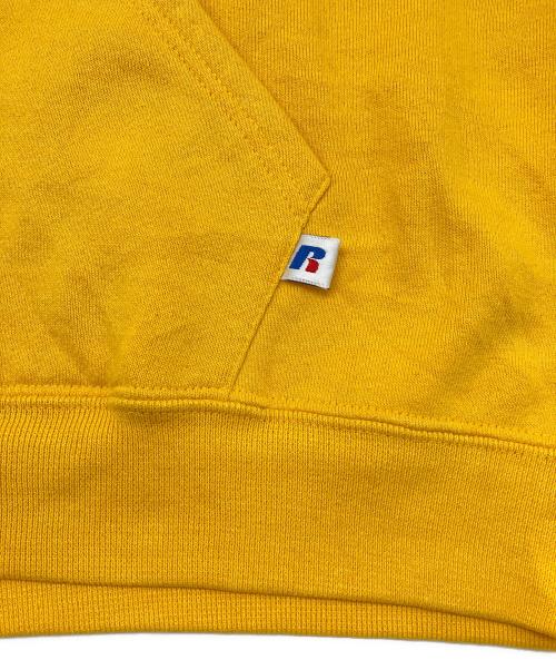 RUSSELL ATHLETIC（ラッセルアスレチック）RUSSELL ATHLETIC (ラッセルアスレチック) 90sカレッジパーカー　古着 イエロー サイズ:Lの古着・服飾アイテム