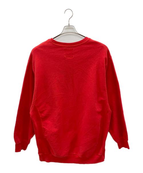 STEVE&BARRY'S（スティーブ&バリーズ）STEVE&BARRY'S (スティーブ&バリーズ) 90s刺繍スウェット　古着 レッド サイズ:XXLの古着・服飾アイテム