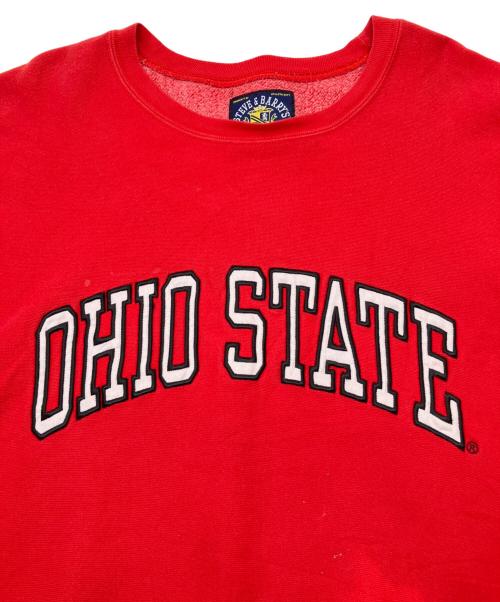 STEVE&BARRY'S（スティーブ&バリーズ）STEVE&BARRY'S (スティーブ&バリーズ) 90s刺繍スウェット　古着 レッド サイズ:XXLの古着・服飾アイテム