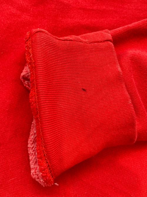 STEVE&BARRY'S（スティーブ&バリーズ）STEVE&BARRY'S (スティーブ&バリーズ) 90s刺繍スウェット　古着 レッド サイズ:XXLの古着・服飾アイテム