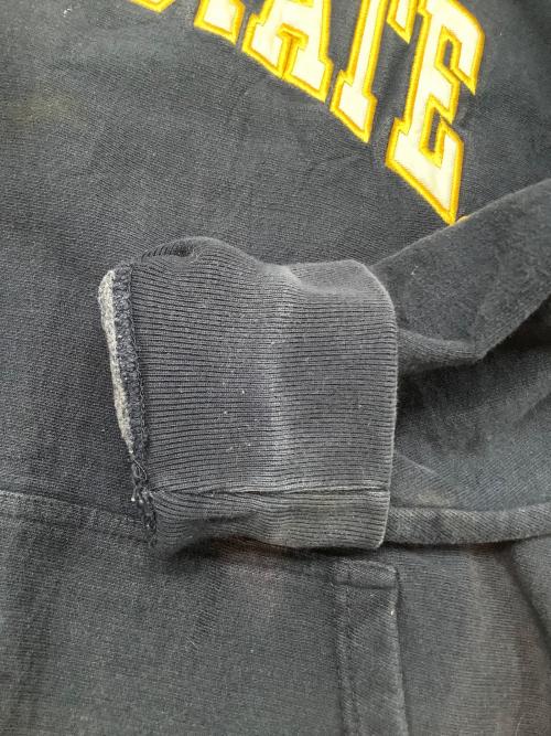 STEVE&BARRY'S（スティーブ&バリーズ）STEVE&BARRY'S (スティーブ&バリーズ) 90sプルオーバーパーカー　古着 ネイビー サイズ:XXLの古着・服飾アイテム