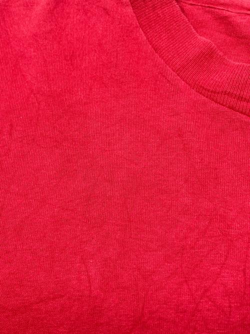 PLANET HOLLYWOOD（プラネットハリウッド）PLANET HOLLYWOOD (プラネットハリウッド) 90sプリントTシャツ　ニューヨーク　シングルステッチ レッド サイズ:Lの古着・服飾アイテム