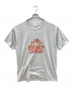 FREEZEフリーズ）の古着「90sキャラクター刺繍Tシャツ　タズマニアン・デビル　1994年製」｜グレー