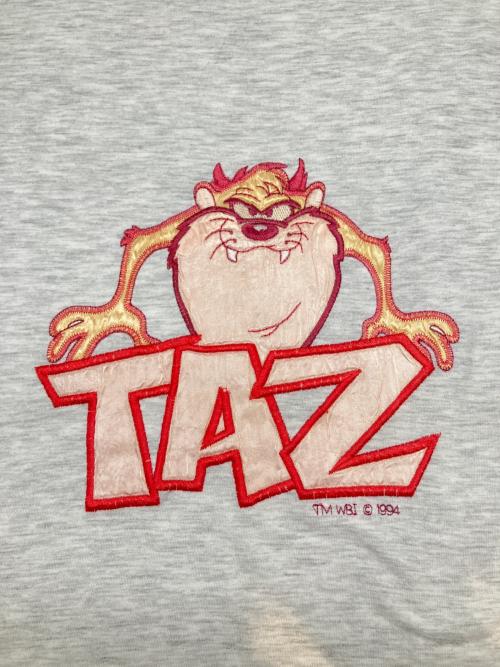 FREEZE（フリーズ）FREEZE (フリーズ) 90sキャラクター刺繍Tシャツ　タズマニアン・デビル　1994年製 グレー サイズ:2Xの古着・服飾アイテム