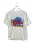 PLANET HOLLYWOOD（プラネットハリウッド）の古着「90sプリントTシャツ　プラハ」｜ホワイト