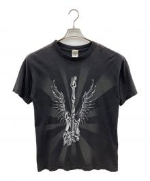 ALSTYLE APPAREL & ACTIVEWEAR（アレスタイルアパレル＆アクティブウェア）の古着「00sプリントTシャツ　2枚タグ」｜ブラック