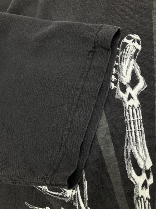 ALSTYLE APPAREL & ACTIVEWEAR（アレスタイルアパレル＆アクティブウェア）ALSTYLE APPAREL & ACTIVEWEAR (アレスタイルアパレル＆アクティブウェア) 00sプリントTシャツ　2枚タグ ブラック サイズ:Ｍの古着・服飾アイテム