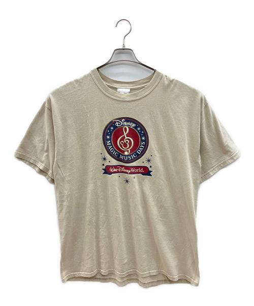 Walt Disney World（ウォルトディズニーワールド）Walt Disney World (ウォルトディズニーワールド) 90sプリントTシャツ ベージュ サイズ:XLの古着・服飾アイテム
