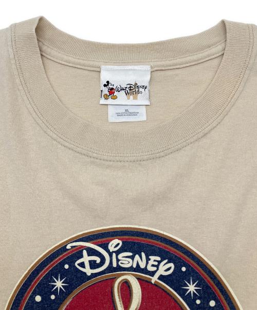 Walt Disney World（ウォルトディズニーワールド）Walt Disney World (ウォルトディズニーワールド) 90sプリントTシャツ ベージュ サイズ:XLの古着・服飾アイテム
