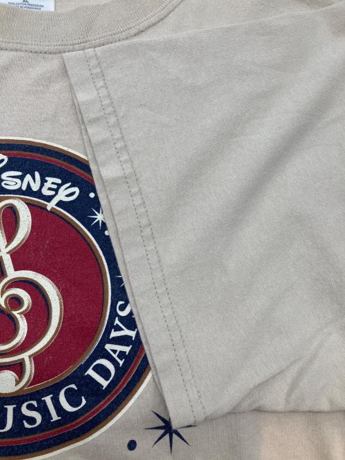 Walt Disney World（ウォルトディズニーワールド）Walt Disney World (ウォルトディズニーワールド) 90sプリントTシャツ ベージュ サイズ:XLの古着・服飾アイテム