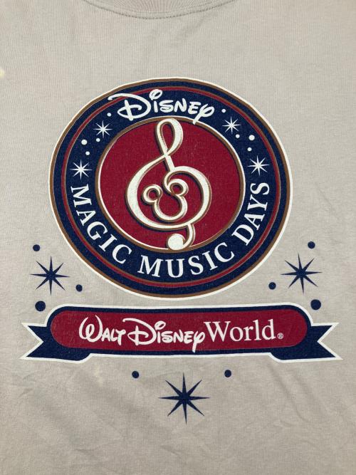 Walt Disney World（ウォルトディズニーワールド）Walt Disney World (ウォルトディズニーワールド) 90sプリントTシャツ ベージュ サイズ:XLの古着・服飾アイテム