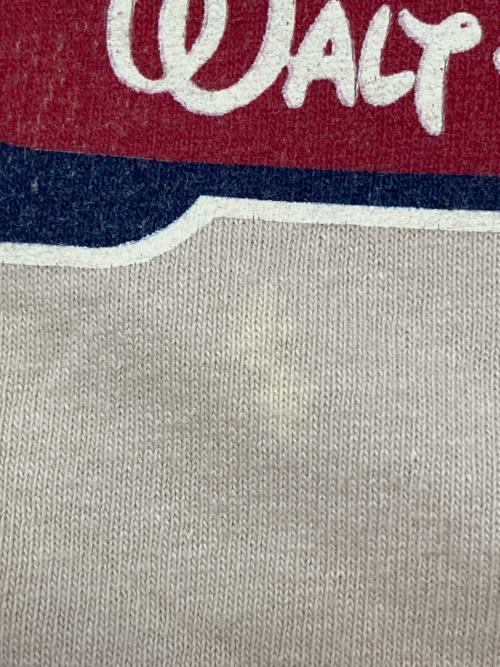 Walt Disney World（ウォルトディズニーワールド）Walt Disney World (ウォルトディズニーワールド) 90sプリントTシャツ ベージュ サイズ:XLの古着・服飾アイテム