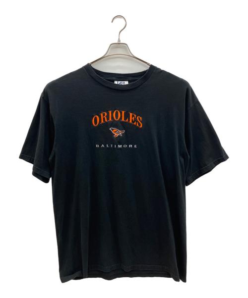 Lee SPORT（リースポーツ）Lee SPORT (リースポーツ) 90s刺繍Tシャツ　ボルチモア・オリオールズ ブラック サイズ:XLの古着・服飾アイテム