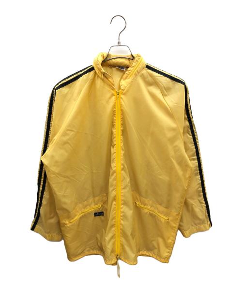 adidas（アディダス）adidas (アディダス) 70sナイロンジャケット イエロー サイズ:44の古着・服飾アイテム