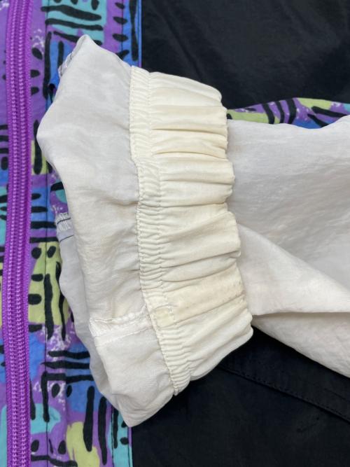 NIKE（ナイキ）NIKE (ナイキ) 90sナイロンジャケット 黒タグ 古着 ブラック×パープル サイズ:Ｍの古着・服飾アイテム