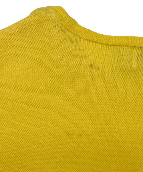 IZOD LACOSTE（アイゾッド ラコステ）IZOD LACOSTE (アイゾッド ラコステ) 70sロゴ刺繍Tシャツ　糸巻きタグ　古着 イエロー×グリーン×ブルー サイズ:XLの古着・服飾アイテム