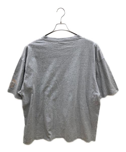 HARLEY-DAVIDSON（ハーレーダビッドソン）HARLEY-DAVIDSON (ハーレーダビッドソン) 00sロゴプリントTシャツ　古着 グレー サイズ:2XLの古着・服飾アイテム