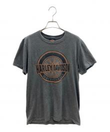 HARLEY-DAVIDSON（ハーレーダビッドソン）の古着「プリントTシャツ 2018年11月製 コピーライト:2020年」｜グレー