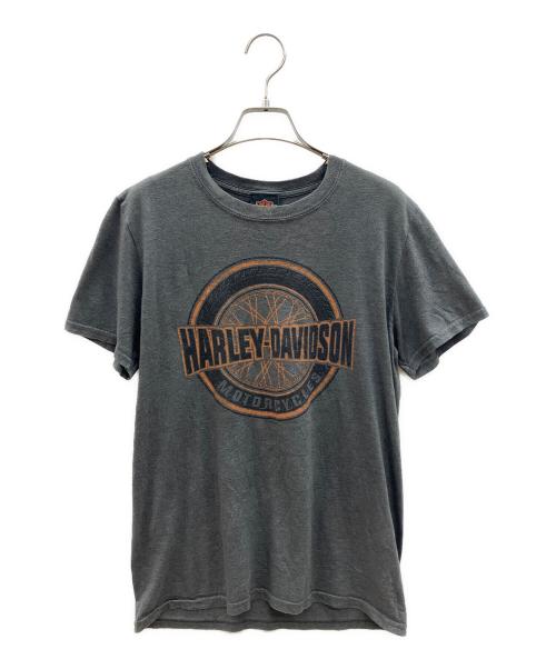HARLEY-DAVIDSON（ハーレーダビッドソン）HARLEY-DAVIDSON (ハーレーダビッドソン) プリントTシャツ 2018年11月製 コピーライト:2020年 グレー サイズ:不明の古着・服飾アイテム