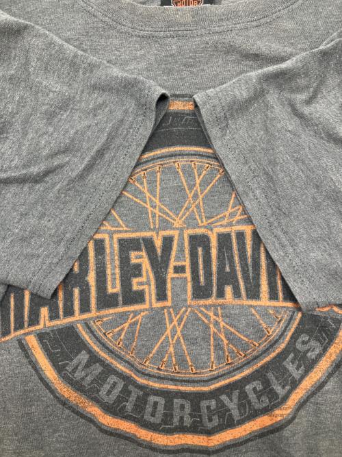 HARLEY-DAVIDSON（ハーレーダビッドソン）HARLEY-DAVIDSON (ハーレーダビッドソン) プリントTシャツ 2018年11月製 コピーライト:2020年 グレー サイズ:不明の古着・服飾アイテム
