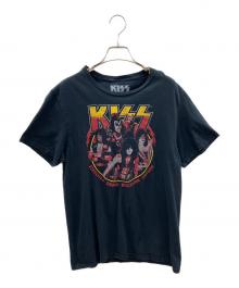 KISS（キッス）の古着「バンドTシャツ」｜ブラック