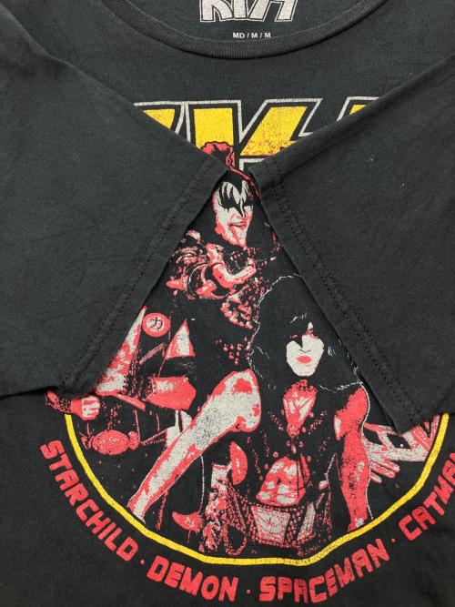 KISS（キッス）KISS (キッス) バンドTシャツ ブラック サイズ:Ｍの古着・服飾アイテム