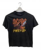 AC/DCエーシー・ディーシー）の古着「バンドTシャツ　PWR UP　古着」｜ブラック