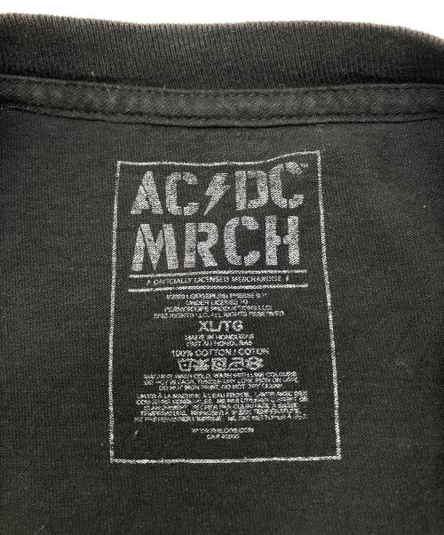 AC/DC（エーシー・ディーシー）AC/DC (エーシー・ディーシー) バンドTシャツ　PWR UP　古着 ブラック サイズ:XLの古着・服飾アイテム