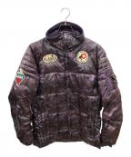 AVIREXアヴィレックス）の古着「中綿ジャケット　カモフラージュ柄」｜パープル