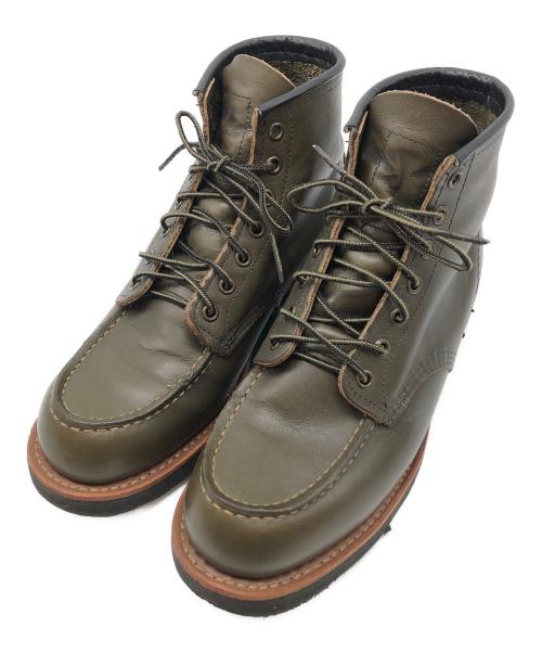 RED WING（レッドウィング）RED WING (レッドウィング) 6-inch Classic Moc（6インチ クラシックモック）2023年9月製 オリーブ サイズ:26cmの古着・服飾アイテム