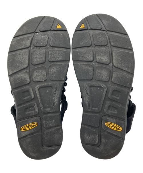 KEEN（キーン）KEEN (キーン) サンダル ブラック サイズ:24.5cmの古着・服飾アイテム