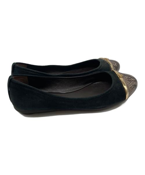 TORY BURCH（トリーバーチ）TORY BURCH (トリーバーチ) パンプス ブラック サイズ:22.5の古着・服飾アイテム