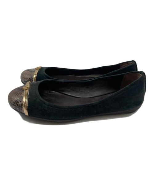 TORY BURCH（トリーバーチ）TORY BURCH (トリーバーチ) パンプス ブラック サイズ:22.5の古着・服飾アイテム