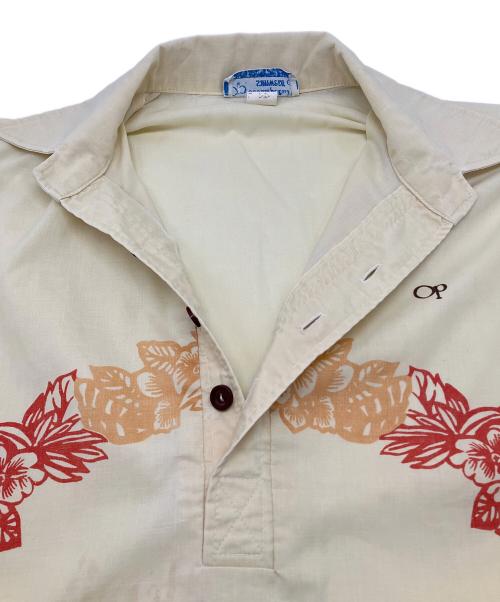 Ocean Pacific（オーシャンパシフィック）Ocean Pacific (オーシャンパシフィック) 70sプルオーバーシャツ イエロー サイズ:Lの古着・服飾アイテム