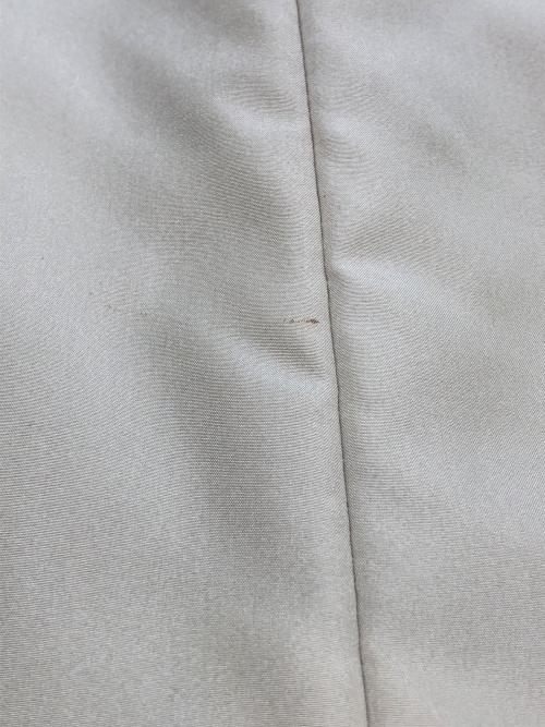 BALMAIN（バルマン）BALMAIN (バルマン) ファー襟中綿コート ベージュ サイズ:Lの古着・服飾アイテム