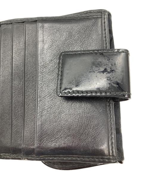 Christian Dior（クリスチャン ディオール）Christian Dior (クリスチャン ディオール) 2つ折り財布 ブラックの古着・服飾アイテム