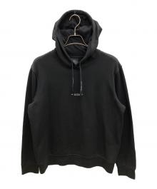 ARMANI EXCHANGE（アルマーニ エクスチェンジ）の古着「プルオーバーパーカー」｜ブラック