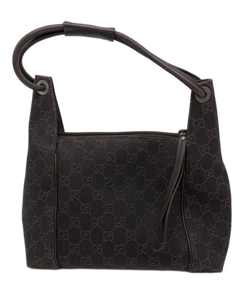 GUCCI（グッチ）GUCCI (グッチ) ハンドバッグ ブラウンの古着・服飾アイテム